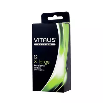 VITALIS Презервативы PREMIUM X-Large, Увеличенные 12.0