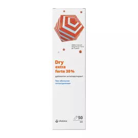 VITATEKA Дезодорант Драй Экстра Форте дабоматик от обильного потоотделения 30 %