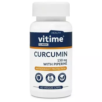 VITIME Classic Curcumin with piperinr Классик Куркумин c пиперином