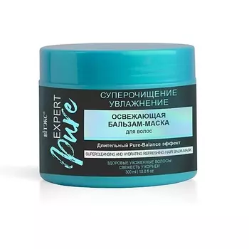 ВИТЭКС Бальзам-маска освеж для волос СУПЕРОЧИЩЕНИЕ И УВЛАЖНЕНИЕ EXPERT PURE 300.0