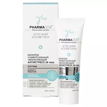 ВИТЭКС Биокрем универсальный увлажняющий Антистресс 24 часа для лица PHARMACos 50.0