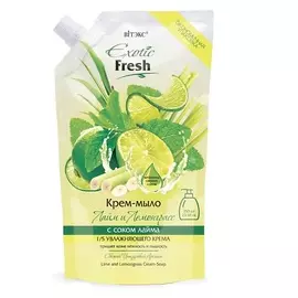 ВИТЭКС EXOTIC FRESH Крем-мыло "ЛАЙМ И ЛЕМОНГРАСС" 750