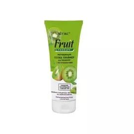 ВИТЭКС FRUIT Therapy Матирующая пенка-праймер для умывания с косточками киви 200