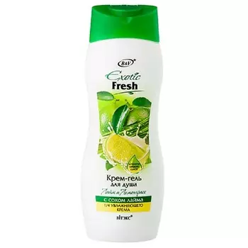 ВИТЭКС Гель- крем для душа лайм и лемонграсс EXOTIC FRESH JUISE 500.0