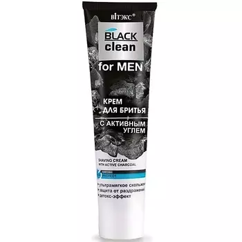ВИТЭКС Крем для бритья с активным углем BLACK CLEAN FOR MEN 100.0