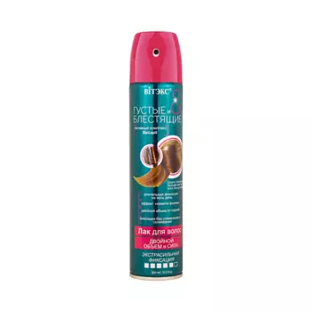 ВИТЭКС Лак для волос двойной объем и сила Густые и Блестящие 300.0