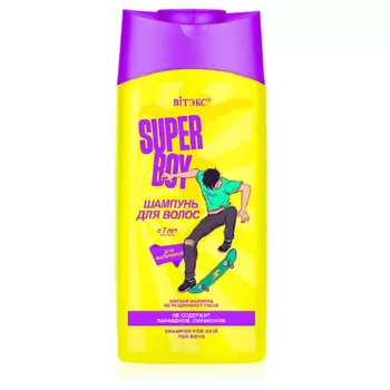 ВИТЭКС Шампунь для волос для мальчиков с 7 лет SUPER BOY 275.0