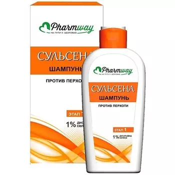 ВИТЭКС Шампунь для волос Против перхоти Pharmway СУЛЬСЕНА 150.0