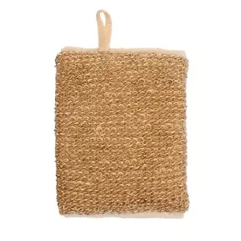 VIVAL BEAUTY Мочалка брикет из конопли с хлопком