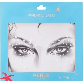 VIVIENNE SABO Декоративные наклейки для лица "Perle de la mer"