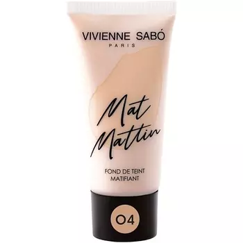 VIVIENNE SABO Матирующий тональный крем Mat Mattin