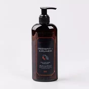 ВКУСВИЛЛ Гель для душа мужской парфюмированный «Грейпфрут-кардамон»