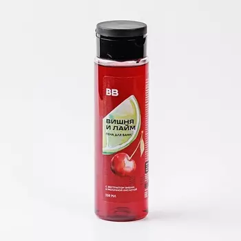 ВКУСВИЛЛ Пена для ванн "Вишня и Лайм" с экстрактом вишни