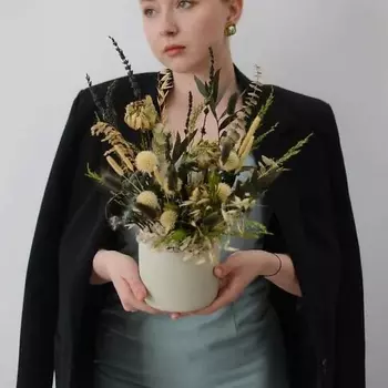 VLSHBN FLOWERS STATE Композиция из сухоцветов
