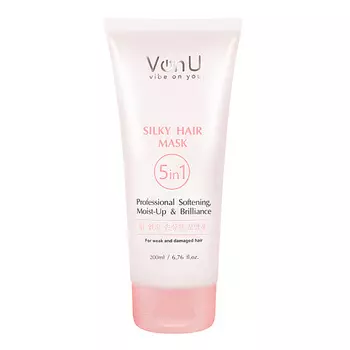 VONU Маска для ослабленных и поврежденных волос Шелк для волос 5 в 1 Silky Hair Mask