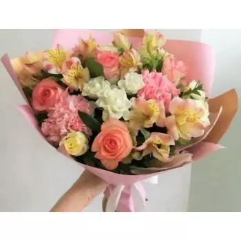 VORNIKOV BOUQUETS Букет с розами Прекрасной леди