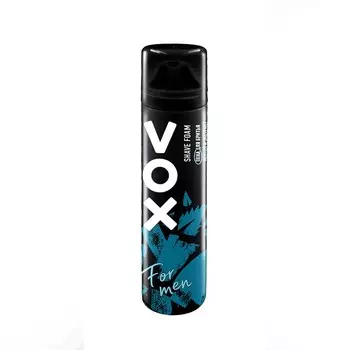 VOX Пена для бритья FOR MEN ментол и экстракт алоэ вера 200.0