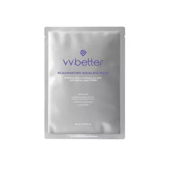VVBETTER Тканевая маска для лица восстанавливающая со скваланом REJUVENATING SQUALANE MASK