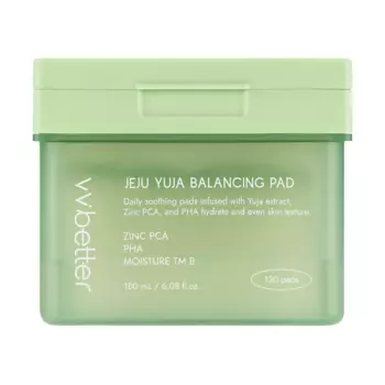 VVBETTER Тонер-пэды для лица балансирующие с экстрактом юдзу и PHA JEJU YUJA BALANCING PAD