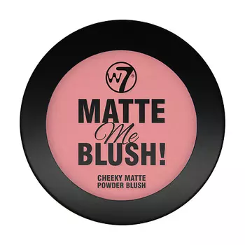 W7 Матовые румяна для лица Matte Me Blush