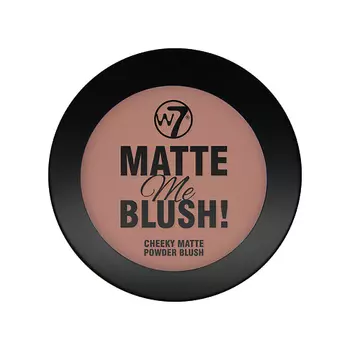 W7 Матовые румяна для лица Matte Me Blush