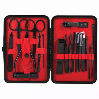 WBZ Универсальный набор для маникюра и педикюра 18 в 1 в футляре, STANDARD