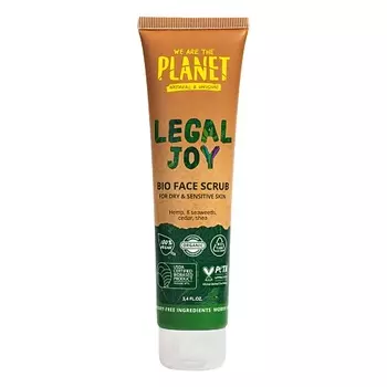 WE ARE THE PLANET Скраб для лица Для сухой и чувствительной кожи Legal Joy 100.0