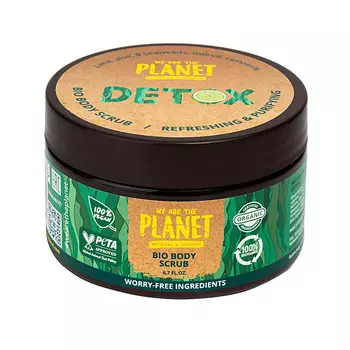 WE ARE THE PLANET Скраб для тела Обновляющий Detox 200.0