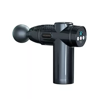 WEASTRO Перкуссионный массажер мини для тела с насадками