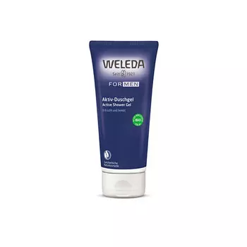 WELEDA Бодрящий мужской гель для душа For Men 200.0