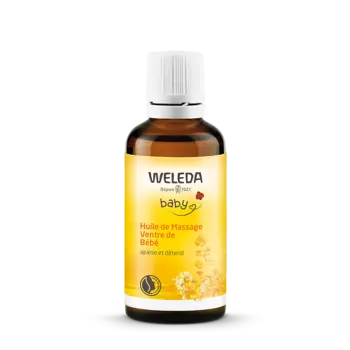 WELEDA Детское массажное масло против коликов Massage Oil For Baby Tummy 50.0