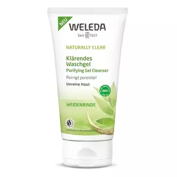 WELEDA Гель для лица очищающий для умывания Naturally Clear Purifying Gel Cleanser