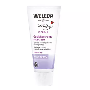 WELEDA Крем для гиперчувствительной кожи лица с алтеем White Mallow Facial Cream