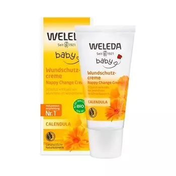 WELEDA Крем с календулой от опрелостей и пеленочной сыпи Baby Calendula Nappy Change 30.0