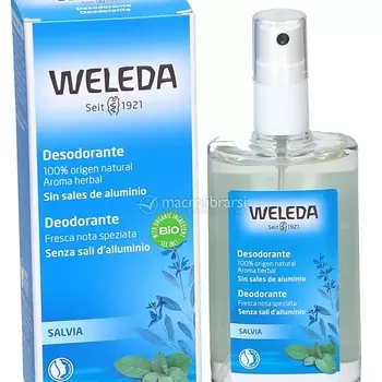 WELEDA Натуральный дезодорант-спрей с шалфеем Salvia 100.0