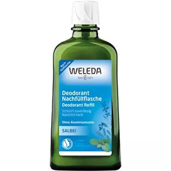 WELEDA Натуральный дезодорант-спрей с шалфеем Sage Deo Spray, рефилл 200.0