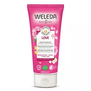 WELEDA Успокаивающий крем-гель для душа с цветочным ароматом Love 200.0
