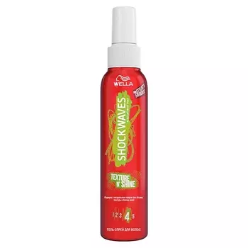 WELLA Гель-спрей для волос с натуральным сахаром для объема Shockwaves