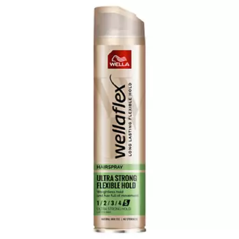 WELLA Лак для волос Wellaflex Эластичная укладка суперсильная фиксация 250.0