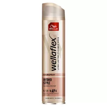 WELLA Лак для волос Wellaflex С УВЛАЖНЯЮЩИМ КОМПЛЕКСОМ экстрасильная фиксация 250.0