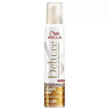 WELLA Мусс для волос DELUXE Precious Гладкость шелка 200.0