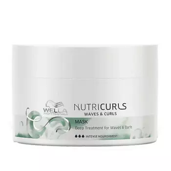 WELLA Разглаживающая маска для волнистых и вьющихся волос Nutricurls Wave s & Curls
