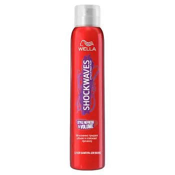 WELLA Shockwaves Сухой шампунь для волос Style Refresh &amp; Volume