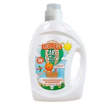 WELLERY Care Natura Кондиционер для детского белья с ароматом ванильной ириски 2000.0