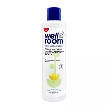 WELLROOM Гель для стирки c нейтрализатором запаха, цветочный Household Chemicals