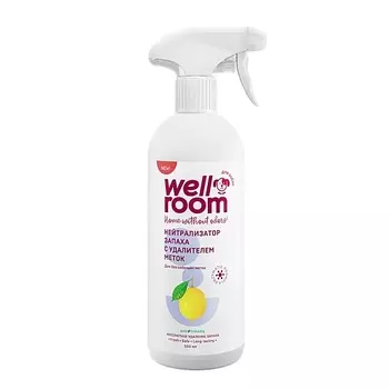 WELLROOM Нейтрализатор запаха против меток собаки, цитрус Pet Care