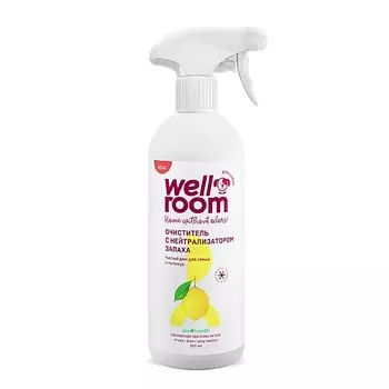 WELLROOM Очиститель с нейтрализатором запаха против меток собаки, цитрус Pet Care