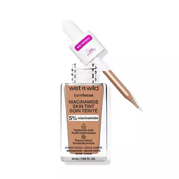 WET N WILD Тональный флюид Bare Focus Niacinamide Skin Tint