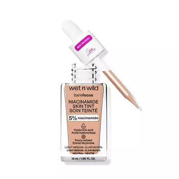 WET N WILD Тональный флюид Bare Focus Niacinamide Skin Tint