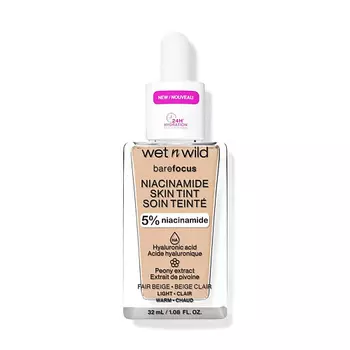 WET N WILD Тональный флюид Bare Focus Niacinamide Skin Tint